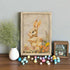 Primitive Ragon House Easter Spring 23" Cream Bunny in Flowers Framed Sign - The Primitive Pineapple Collection