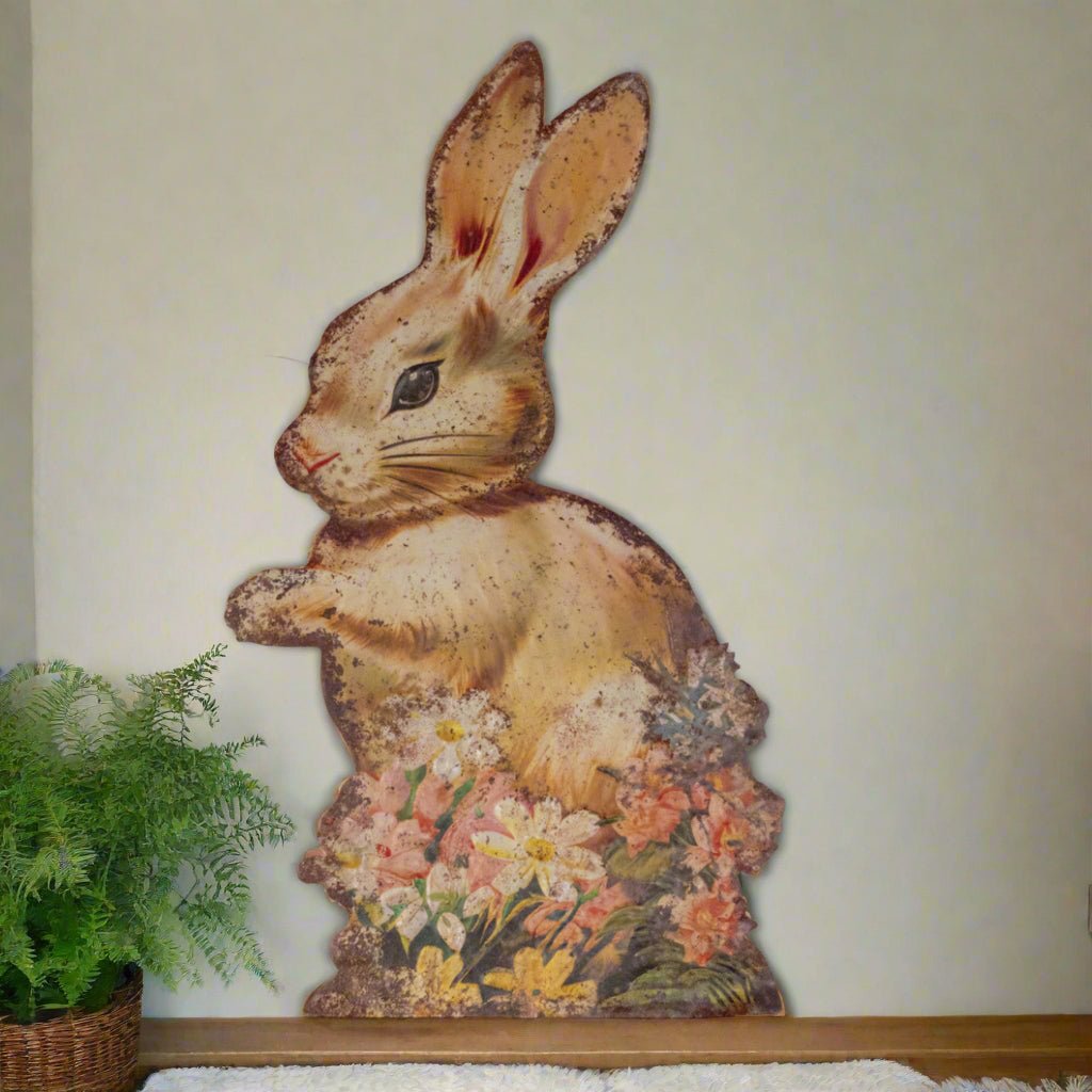 Ragon House Easter Spring 36โ Standing Cream Bunny H237602 - The Primitive Pineapple Collection