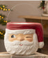 Bethany Lowe Christmas 13.75” Retro Winking Santa Bucket TJ3322 - The Primitive Pineapple Collection
