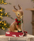 Bethany Lowe Christmas 13” Retro Reindeer on Sled TJ3318 - The Primitive Pineapple Collection