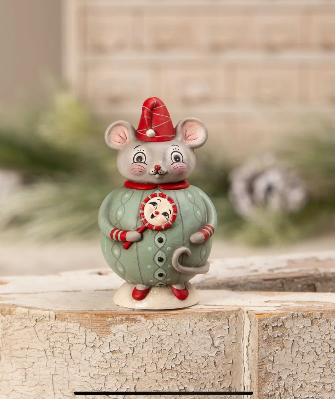 Bethany Lowe Christmas Johanna Parker Spencer Squeak Dreams Jar JP3035 - The Primitive Pineapple Collection