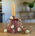 Primitive Country 4ft Mini Cream Bell String Garland - The Primitive Pineapple Collection