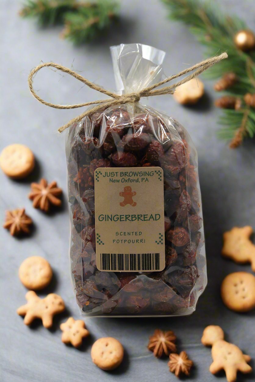 Handcrafted Holiday Gingerbread Potpourri - The Primitive Pineapple Collection