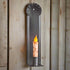 Primitive Colonial Black Tin Marys Taper Candle Wall Sconce - The Primitive Pineapple Collection