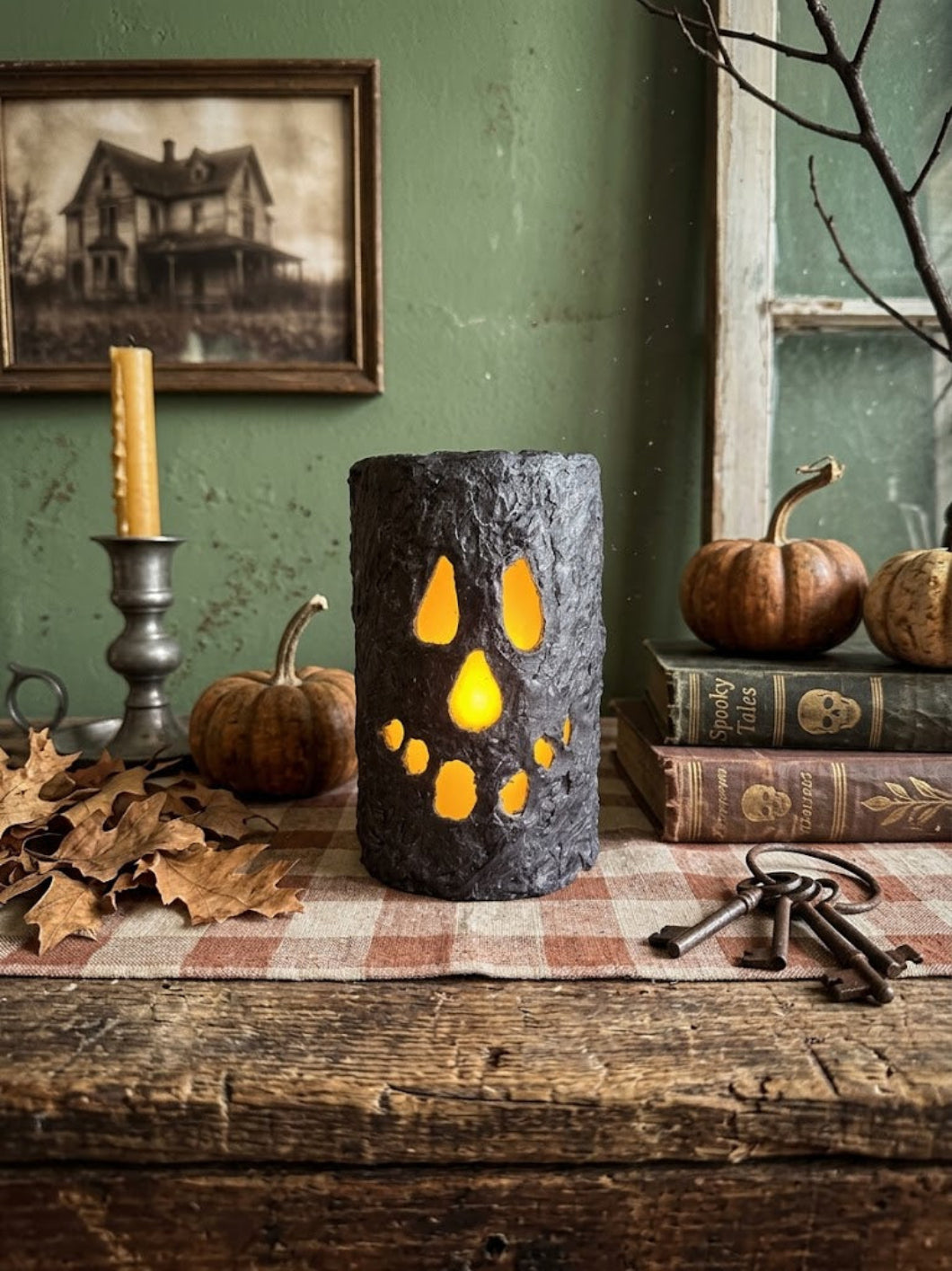 Spooky Black Jack-O&