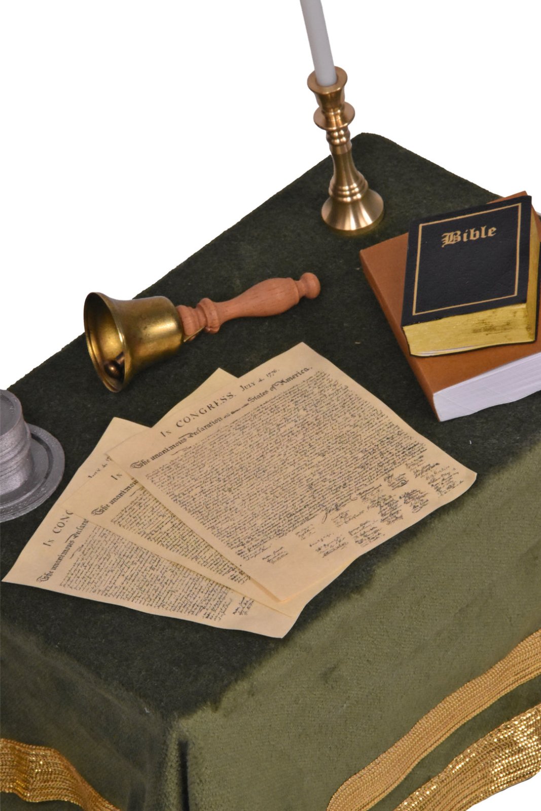 Primitive Collectable Byers Choice Declaration of Independence Table - The Primitive Pineapple Collection