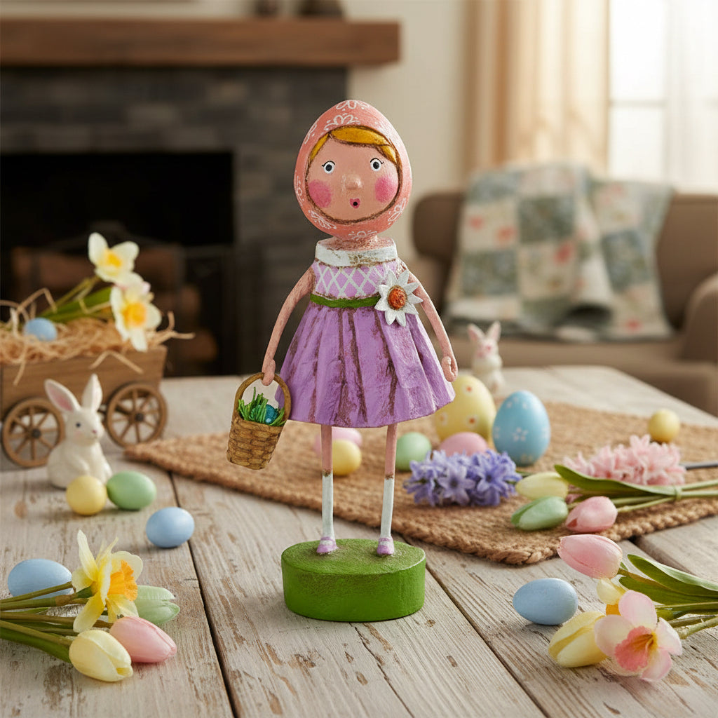 Esc and Company Easter Lori Mitchell Shelly 16703 - The Primitive Pineapple Collection