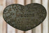 Primitive Farmhouse 9.5 inch Heart Shape Welcome Sign - The Primitive Pineapple Collection