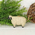 Primitive Farmhouse Wooly Sheep Ornament Shelf Sitter 5" - The Primitive Pineapple Collection