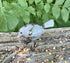 Primitive Farmhouse Recycled Metal 6" Gray Baby Chick Figurine - The Primitive Pineapple Collection