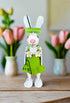Primitive Spring Easter Recycled Metal Tulip Baby Bunny 7.75" - The Primitive Pineapple Collection