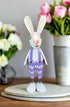 Primitive Spring Easter Recycled Metal Vinnie Baby Bunny 8" - The Primitive Pineapple Collection