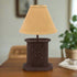 Primitive Colonial Osenburg Lampshade 10" Regular Clip - The Primitive Pineapple Collection