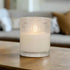 Primitive Ragon House 5" Dotted Glass Jar 3D Flame Battery Candle 6hr Timer - The Primitive Pineapple Collection