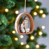 Christmas Primitive 3.7" Rustic Nativity Scene Ornament - The Primitive Pineapple Collection