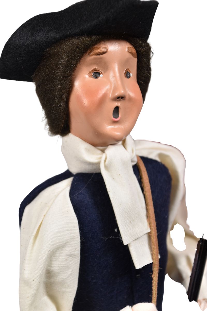 Byers Choice 250 Year Collectable Revolutionary Patriot 1776 Caroler 5262 - The Primitive Pineapple Collection