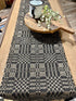 Primitive Farmhouse Nantucket Tan and Black 34" Table Square - The Primitive Pineapple Collection