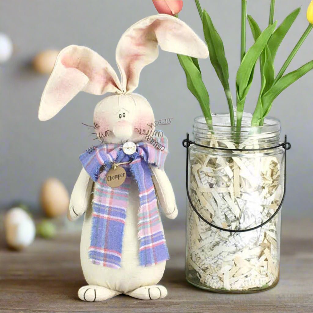 Primitive Easter Honey and Me Chomper the Bunny - The Primitive Pineapple Collection