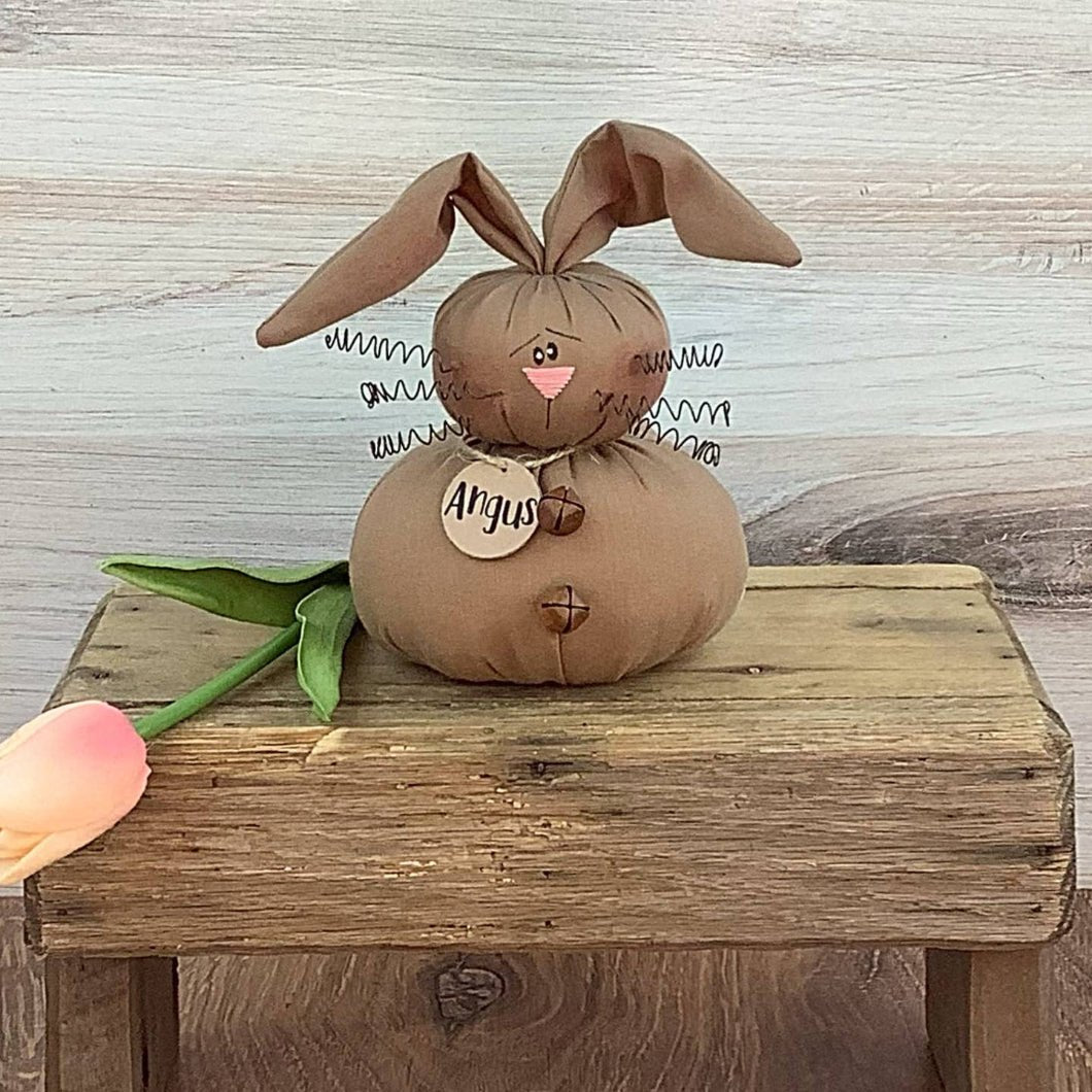 Primitive Easter Honey and Me Angus the Bunny - The Primitive Pineapple Collection