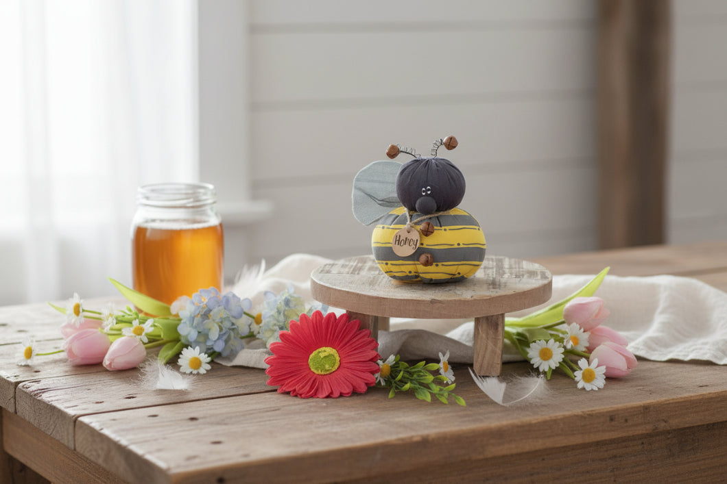 Primitive Spring Easter Honey and Me Honey the Baby Bee - The Primitive Pineapple Collection