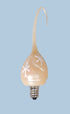 Christmas Warm Shimmer Snowflake Primitive/Farmhouse 4 w Silicone Light Bulb - The Primitive Pineapple Collection