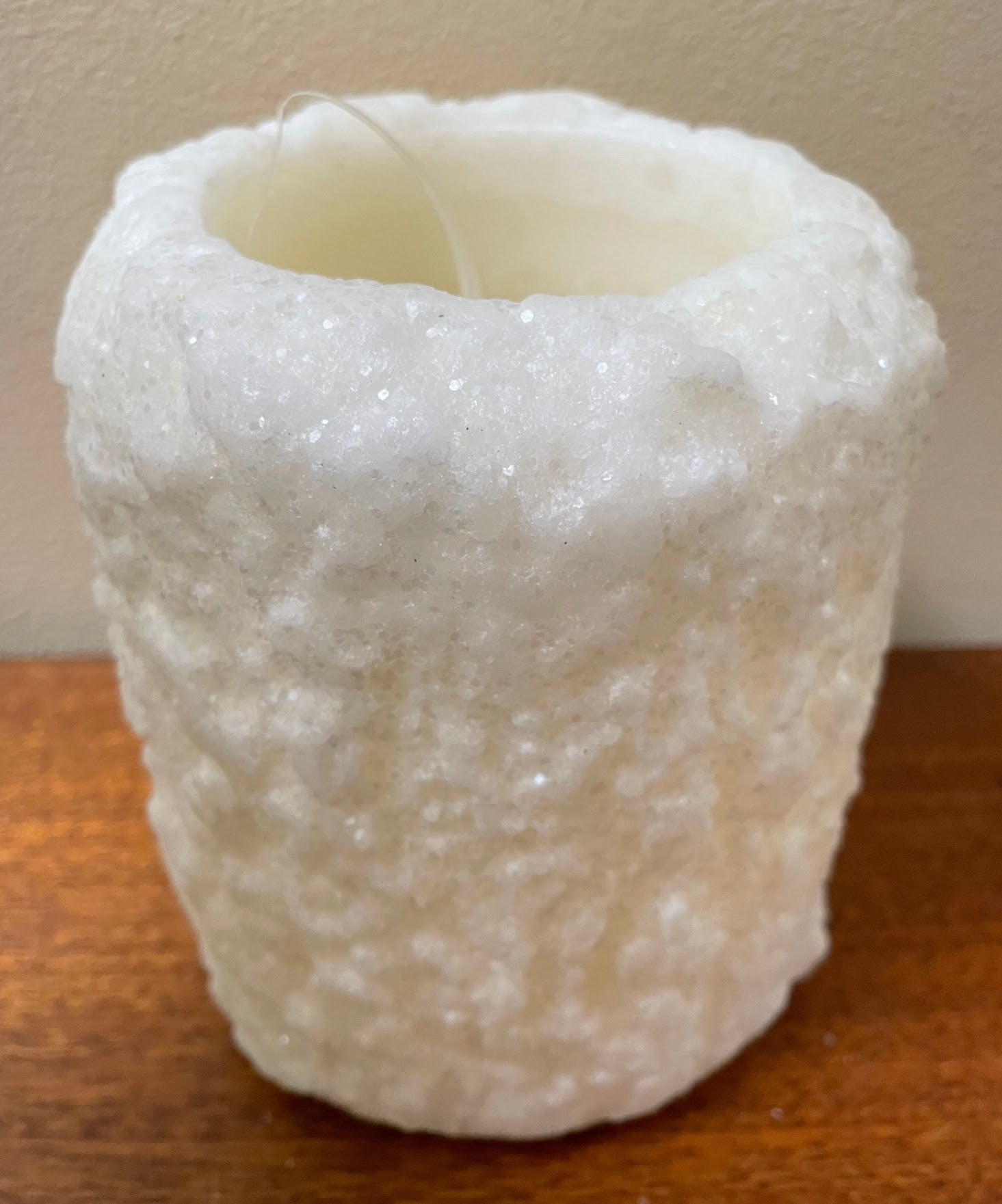 Primitive Country Handcrafted Electric Hearth Candle Country Spice 5" x 4&