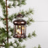 Primitive Christmas Ragon House 5" Bronze Lighted Lantern Ornament - The Primitive Pineapple Collection
