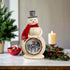 Ragon House Christmas 11.25” Vintage Looking Snowman Figurine w/ Vintage Children - The Primitive Pineapple Collection