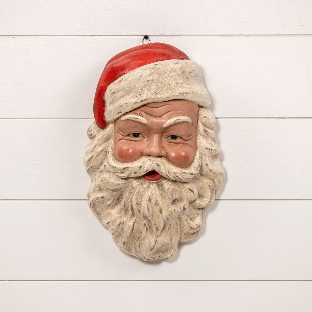 Ragon House Christmas 17.50” Vintage Santa Face - The Primitive Pineapple Collection