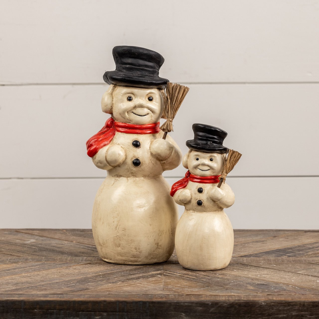 Ragon House Christmas 8" Kentucky Snowman w/ Top Hat Figurine - The Primitive Pineapple Collection