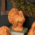 Halloween Fall Ragon House Collectable 9” Faded Orange Turkey Figurine - The Primitive Pineapple Collection