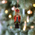 Christmas Ragon House 6.25" Bailey Nutcracker Glass Ornament - The Primitive Pineapple Collection