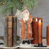 Ragon House Christmas 10" Ginger and Silver Belsnickle Santa w/ Goose Feather - The Primitive Pineapple Collection