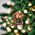 Ragon House Christmas Vintage Look 6.5" Santa Mask Ornament - The Primitive Pineapple Collection