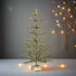 Ragon House Germany Style 48" Green Goose Feather Tree w/ Berries in Stenciled Wood Base - The Primitive Pineapple Collection