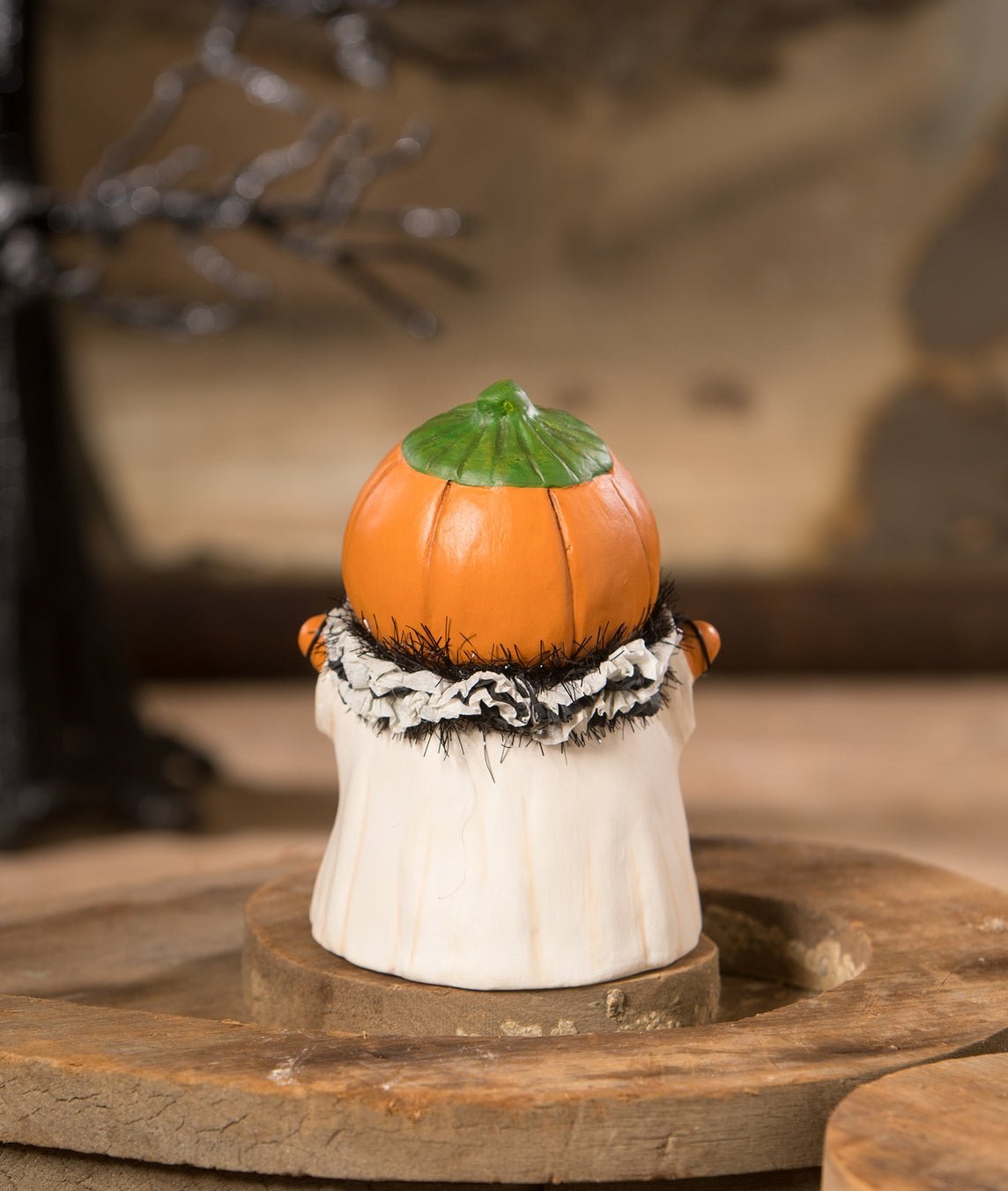 Bethany Lowe Halloween Pumpkin Head Ghostie Boo MA3073 - The Primitive Pineapple Collection