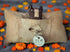 Primitive Handcrafted Fall Halloween Black Kitty Pillow Tuck 9” x 5" - The Primitive Pineapple Collection