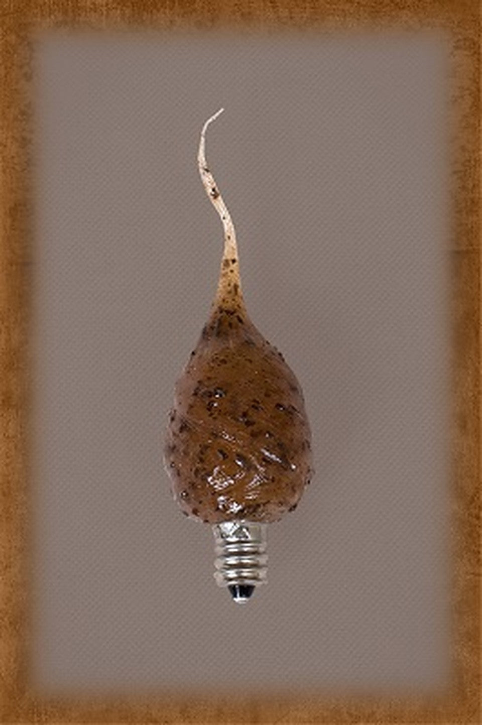 Primitive/Farmhouse 4 watt Cinnamon Clove Scented Silicone Light Bulb