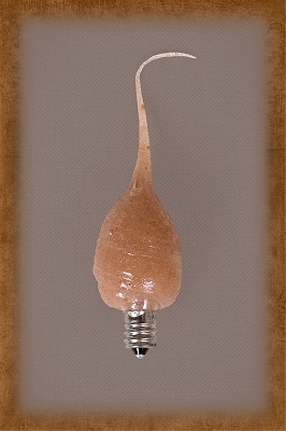 Primitive Handcrafted Cocoa Mint Scented 4 watt Silicone Light Bulb