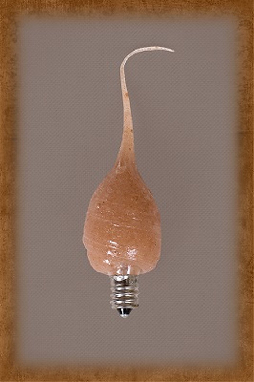 Primitive Handcrafted Cocoa Mint Scented 4 watt Silicone Light Bulb - The Primitive Pineapple Collection