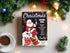 Handcrafted Retro Christmas Cocoa Mix Cover Wood Cutout 10" - The Primitive Pineapple Collection
