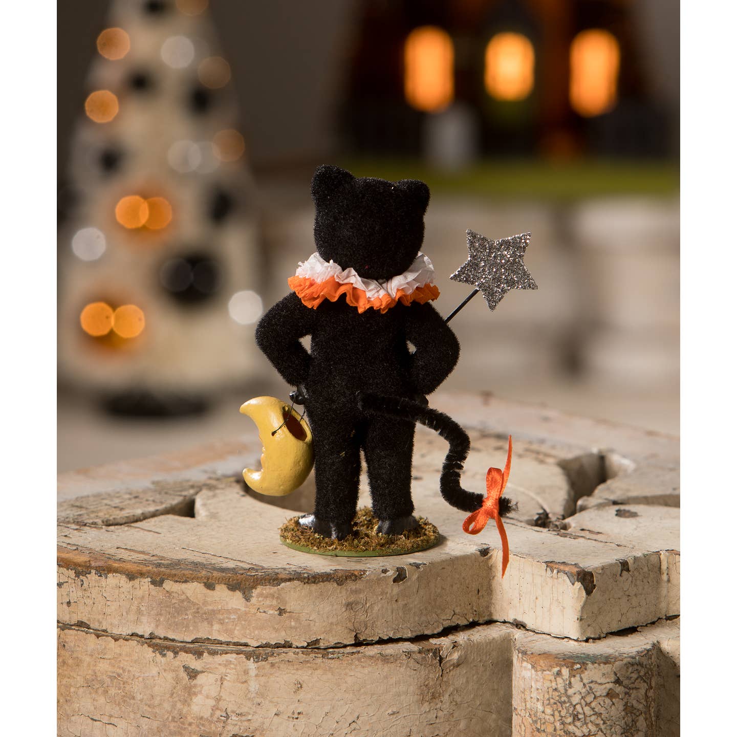 Bethany Lowe Halloween Dressed Up Dessi Cat TD2202 - The Primitive Pineapple Collection
