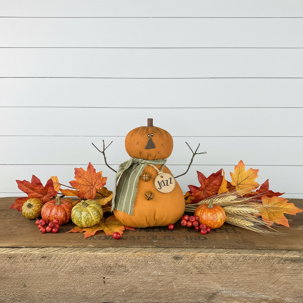 Honey and Me Halloween Jazz the Baby Jack - O - Lantern - The Primitive Pineapple Collection