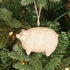 Primitive Farmhouse Farm Pig Ornament 3.25" - The Primitive Pineapple Collection