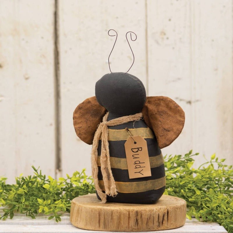 Primitive Farmhouse Buddy the Bee Doll 9" - The Primitive Pineapple Collection