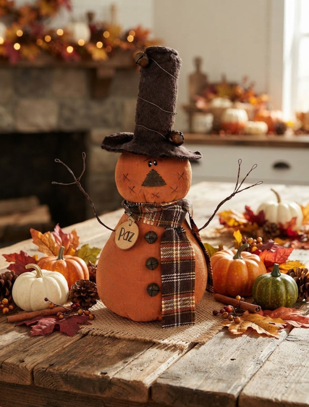 Honey and Me Halloween Paz the Jingle Bell Jack-O-Lantern