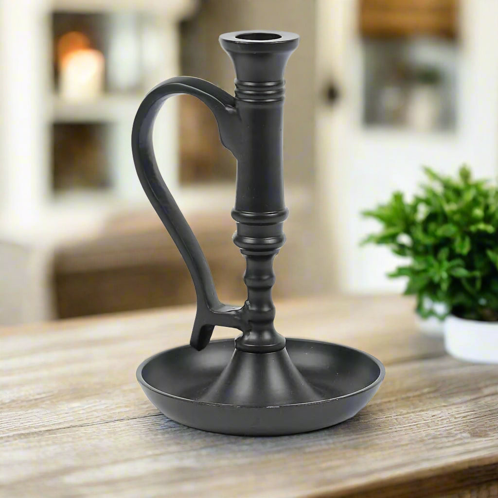Primitive Colonial Williamsburg Taper Candle Holder - The Primitive Pineapple Collection
