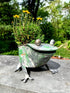 Primitive Farmhouse Rusty Frog Planter - The Primitive Pineapple Collection