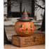 Bethany Lowe Halloween Witchy Orange - O - Weena Container JP3028 Johanna Parker - The Primitive Pineapple Collection