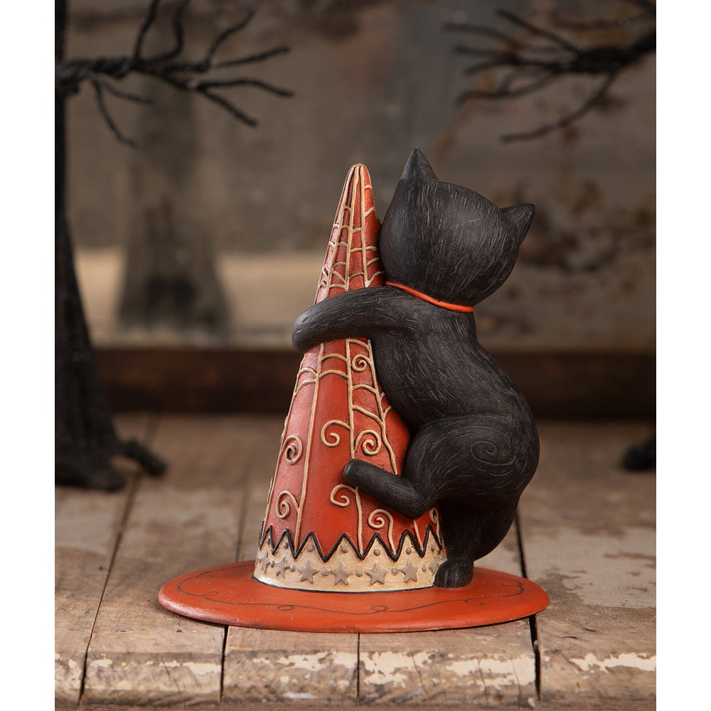 Bethany Lowe Halloween Hugga - Hat Jack Cat Johanna Parker JP4025 - The Primitive Pineapple Collection